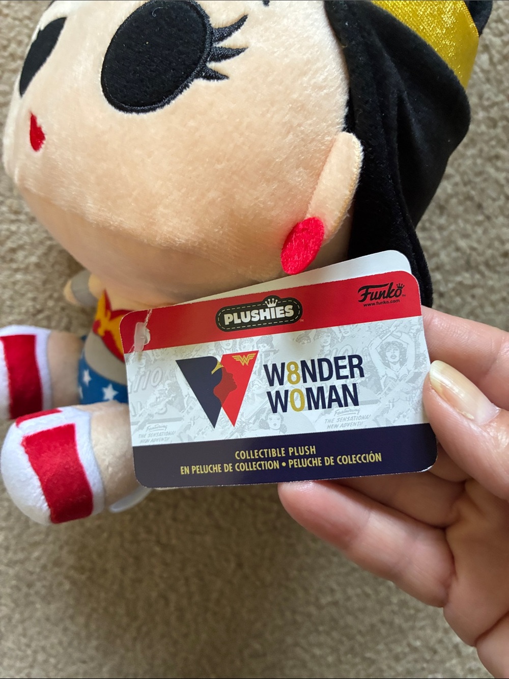 Funko Pop! Wonder Woman 80th Anniversary Plushie - Picture 6 of 9